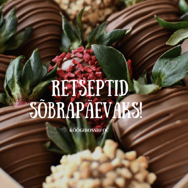 Köögibosside e-raamat "Retseptid sõbrapäevaks"